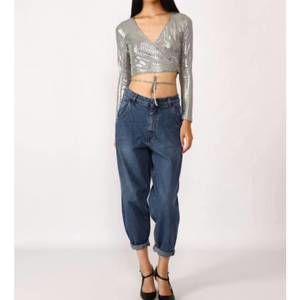 NEW DIXIE quinn baggy jeans in dark wash